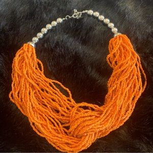 Vintage seed bred necklace